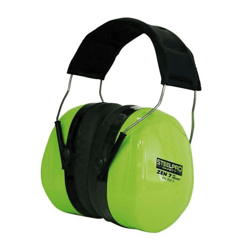 Fono de Seguridad Steelpro Zen 7 Cintillo Verde Fluor Fono de Seguridad Steelpro Zen 7 Cintillo Verde Fluor - Imagen 1