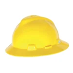 Casco MSA V-Gard ALA Color Amarillo - 475366