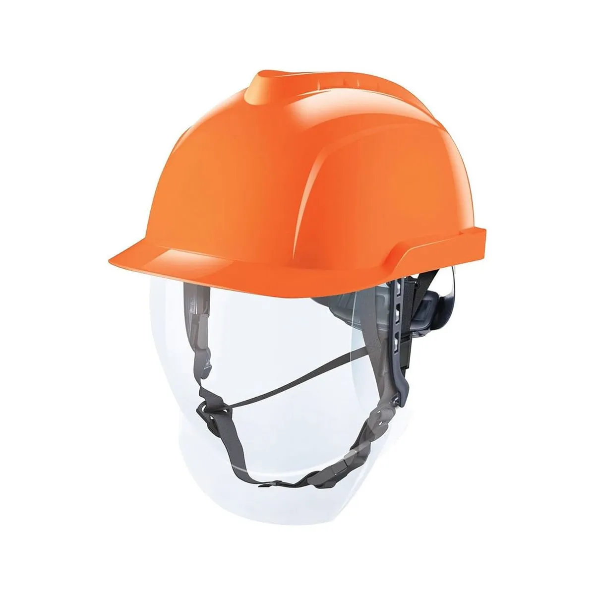 155499-1200-auto Casco MSA V-Gard 950 Naranjo c/ Visor 4Ka - Imagen 1