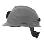 Casco MSA V-Gard Gris Fas-Trac III Con PL/Pc - Imagen 3