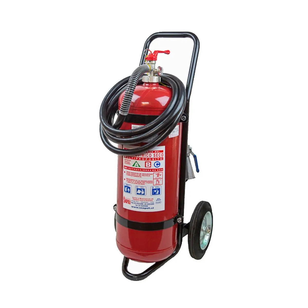 165525-1200-auto Carro Extintor 50Kg Pqs Certificado - Imagen 1