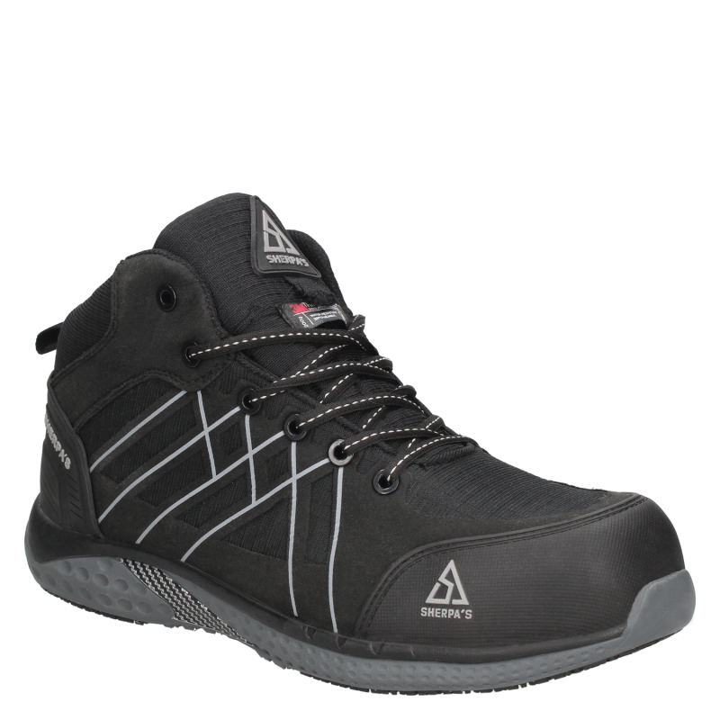 botin-de-seguridad-sherpas-sh431ndkcw Bota de Seguridad Sherpa's 431 Negro - Imagen 1