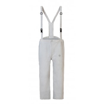 timthumb Pantalón de Cuero con Suspensores - Imagen 1