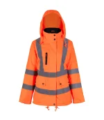 Parka Térmica Alta Visibilidad Clase 3 Mujer M/L - Imagen 3