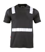 Polera Híbrida C/Reflectiva M/C Hombre