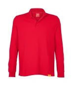 Polera Piqué M/L Hombre 60% Algodón 40% Poliéster - Imagen 3