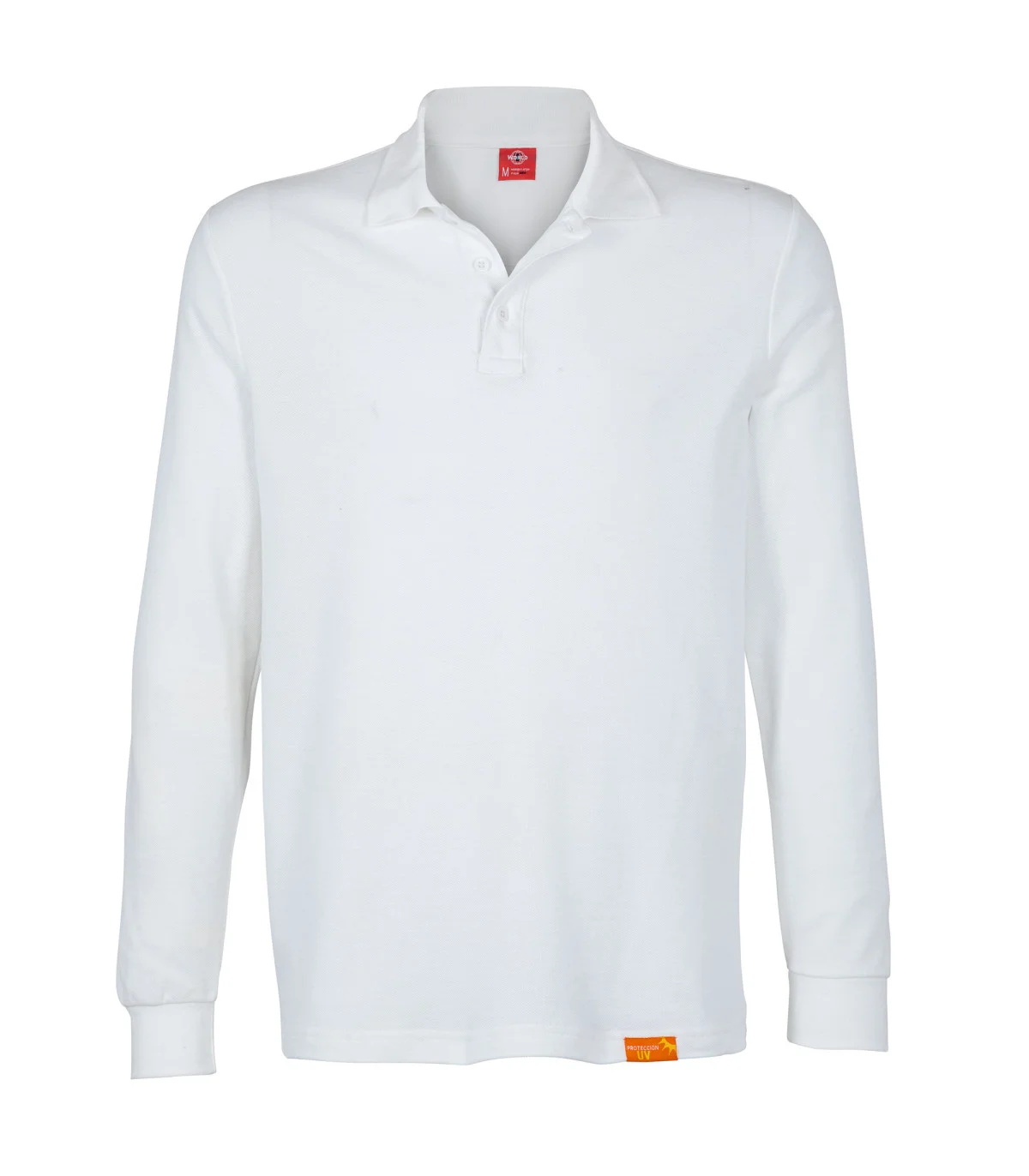 polera-polo-ml-hombre-60-alg-40-poly Polera Piqué M/L Hombre 60% Algodón 40% Poliéster - Imagen 1