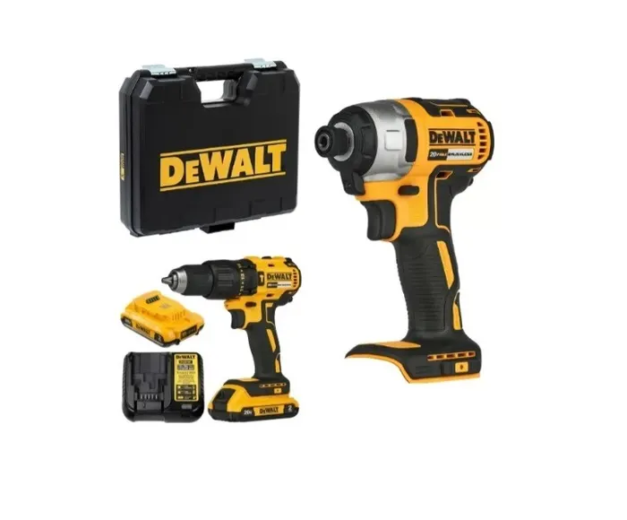 8952070 Kit Taladro/Atornillador Inalámbrico (DCK223D2-B3) - Imagen 1