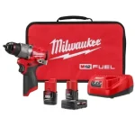 Taladro Atornillador Percutor 1/2" M12 FUEL 12V Milwaukee 3404-22
