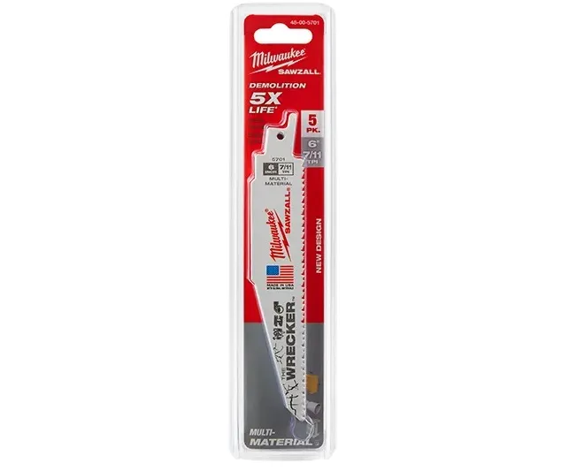 a5101630 Jgo Hojas Sierra Sable 12" 5 Piezas 7/11 DPP Wrecker (48-00-5711) - Imagen 1