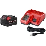 Kit Starter Cargador y Batería M18 REDLITHIUM XC 5,0 Ah (48-5950)