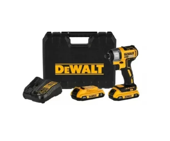 dcf_ohiggins Atornillador de Impacto 1/4" 20V + 2 Baterías DeWalt DCF7871D2 - Imagen 1